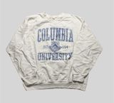 Columbia University Sweatshirt White Size L Photo 0