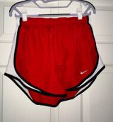 Red Nike Shorts Dri-Fit Photo 0