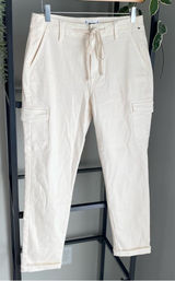 NWOT Paige Christy Mid Rise Straight Cargo Jeans Photo 0