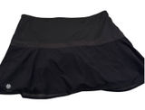 Athleta Black Tennis Skirt‎ Skort with Built-in Shorts Women's Size L Photo 0