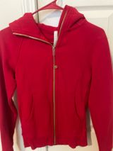 Red Lululemon Full-Zip Jacket Photo 0