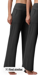 Showitty Set/3 Wide Leg Lounge Pants High Waisted‎ Drawstring Yoga Trousers XL Photo 0