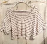 Altar'd State Top Cropped Tank stripes Photo 0
