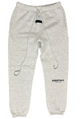 Essentials Fear of God Women’s Uni-Sex XS Heather Light Grey Joggers Sweatpants Photo 0