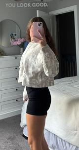 Hollister Camo Zip-Up Sweater Photo 0