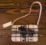 NWT Anthropologie The Beaded Fiona Bag: Animal Edition, Horse Photo 0