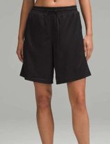 Lululemon Relaxed-Fit Mesh Training Short 8" Black Size 6 Photo 0