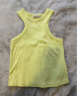 Light Green ZARA Tank Top Photo 0