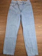 Abercrombie & Fitch 90s Straight Jeans Women 28 6S Light Wash High Rise Casual Photo 0