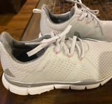Adidas Golf Shoes size 7.5 grey and pink Photo 0