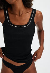 Free People Only You Black Tank Top NWT Photo 0
