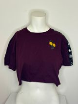 Zumiez Empyre Kipsy Yellow Rose Burgundy Crop T-Shirt Photo 0