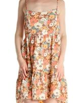 Altar'd State Retro Floral Strappy Sundress Size Medium EUC Photo 0