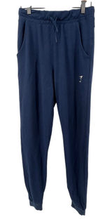 Gymshark Women S Gym to Lounge High Rise‎ Jogger Navy Blue Pockets Stretch Comfy Photo 0