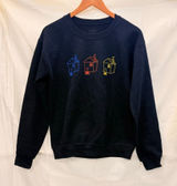 Harry Styles 2022 Love On‎ Tour 3 House Black Sweatshirt Size Small Photo 0