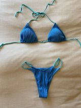 Blue  Bikini Photo 0