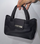 Vintage Express Women's Handbag Demi Bag Black Y2K L Photo 0