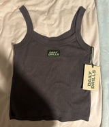 Black Daily Drills Tank Top Photo 0