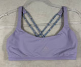 Lululemon Free To Be Bra Lavender Purple Strappy Back Yoga Sport Bra Size 8 Photo 0