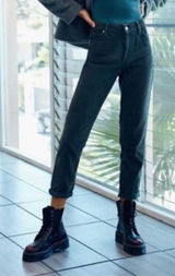 Urban Outfitters BDG‎ High Waist Mom Corduroy Pants Women's Size 28 Blue Photo 0