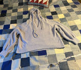 SO Brand Chenille Hooded Pullover Sweater - Soft Blue Gray XXL Photo 0