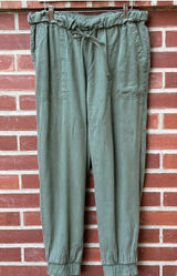 Universal Threads Olive Green Casual Jogger Pants Size L Photo 0