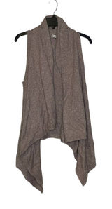 Old Navy Knit Sweater Vest Open Front Shrug Cardigan‎ Sleeveless Women Small Tan Photo 0