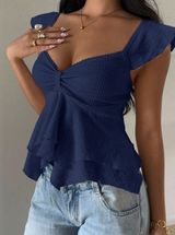 Blue women's top Photo 0