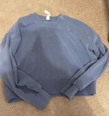 Lululemon Cropped Crew Softstreme Oversized Photo 0