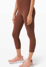 Lululemon athletica Wunder Train High-Rise Crop 21" in Ancient Copper 8 Photo 0