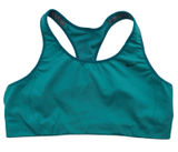 Nike Medium Sports‎ Bra Teal Dri Fit Medium Support Wicking Racerback Athletic Photo 0