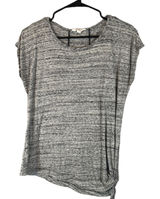 Athleta Heathered Gray Short Sleeve Athletic Casual T-Shirt Women Sz S Photo 0