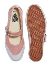 VANS Mary Jane pink rose velvet buckle shoes sneakers women’s 8.5 new Photo 0