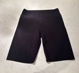 Women’s Black Active Bike Shorts - Bermuda Length Photo 0