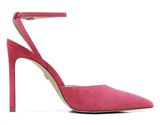 Sam Edelman Avril Dahlia Pink Suede Pumps Size 8.5 Pointed Toe Photo 0