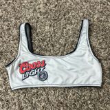 Coors Light Swim Top Sz S Photo 0