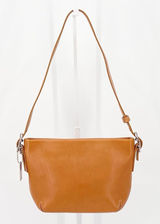 Coach Vintage Y2K British Tan Leather Demi Baguette Shoulder Bag Photo 0