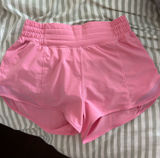Pink Lululemon Hotty Hot Shorts Photo 0