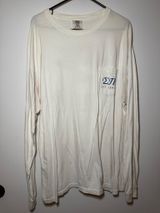 white Comfort Colors long-sleeve pocket t-shirt sigma pi ΣΠ men’s fraternity XL Photo 0