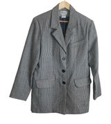 Vintage Bill Blass Blassport Women Blazer‎ 10 Houndstooth Tailored Career Jacket Photo 0