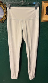Lululemon Align Baby Blue Double Lined Leggings HR 28” Size 8 Photo 0