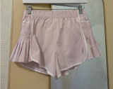 FP Movement Pink/White Easy Tiger Shorts Photo 0