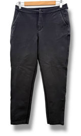 Lululemon City Sleek 5 Pocket 7/8‎ Pants Womens Black Technical Stretch Trousers Photo 0