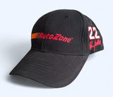AutoZone Kenny Wallace #22 NASCAR Baseball Cap Hat Winners Circle Black Red Racing Streetwear Graphic #Motorsport Photo 0