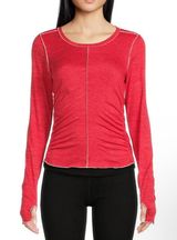 New Free People Movement FP Right On Run Long Sleeve Layer Shirt Top Medium NWT Photo 0
