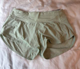 Speed Up Lululemon 2.5" green 2  Photo 0