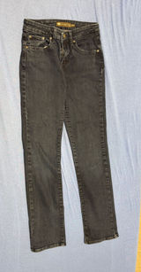 Levi’s Curve ID Demi Curve Straight Jeans 4/27 Black – Discontinued Style Photo 0