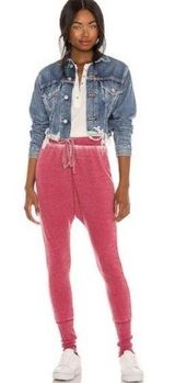 Free People NWT X Revolve Cozy Harem All Day Legging in Winding Roads Size Large Photo 0