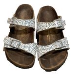 Papillio Birkenstock Sydney Blue Floral Sandals Womens EU 38 US 7 Germany Photo 0