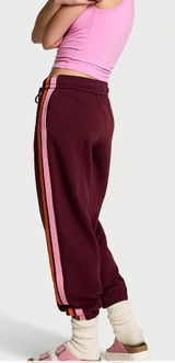 PINK Victoria's Secret Ivy Fleece Relaxed Sweatpants Photo 0